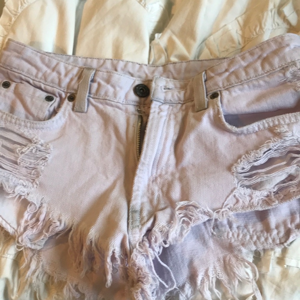 Light purple Carmar shorts